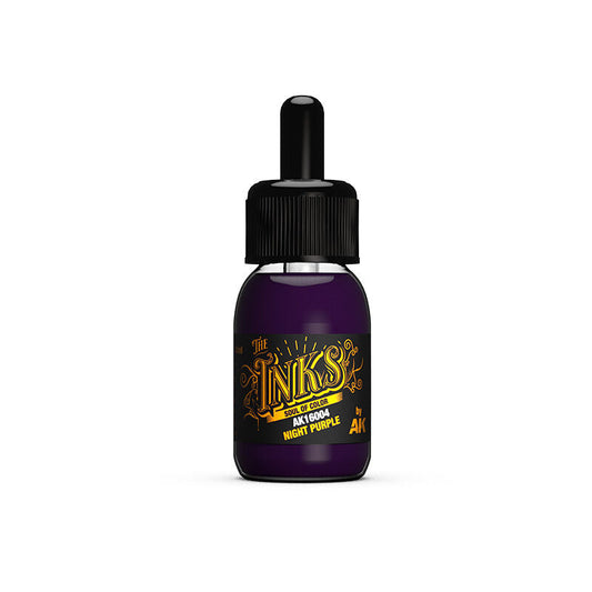 AK Interactive The INKS: Night Purple 30ml Acrylic Ink AK Interactive