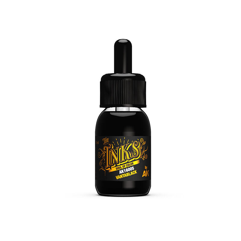 AK Interactive The INKS: Vantablack 30ml Acrylic Ink AK Interactive
