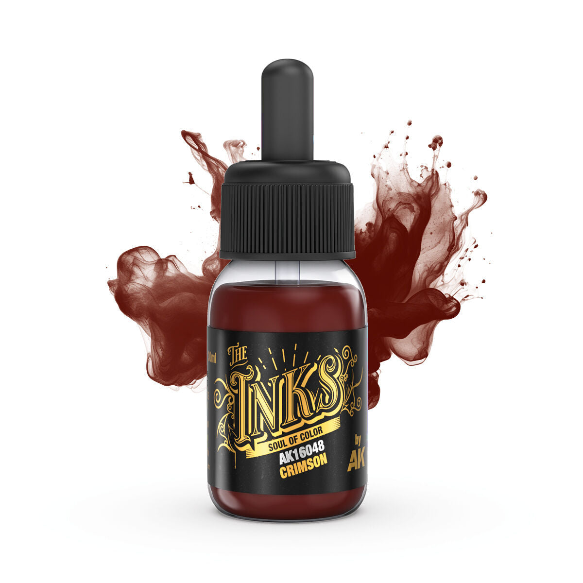 AK Interactive The INKS: Crimson 30ml Acrylic Ink AK Interactive