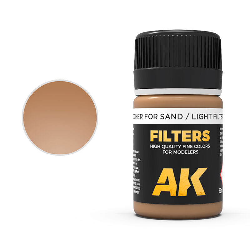 AK Interactive Weathering: Light Filter For Wood 35ml Enamel Paint AK Interactive