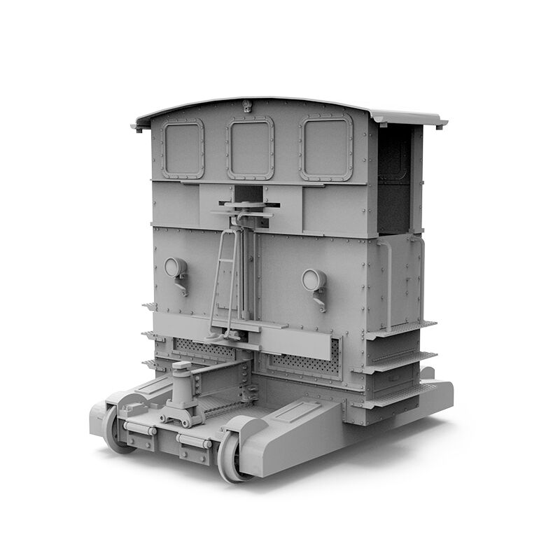 AK Interactive 1/35 Breuer IV Rail Shunter Plastic Model Kit AK Interactive