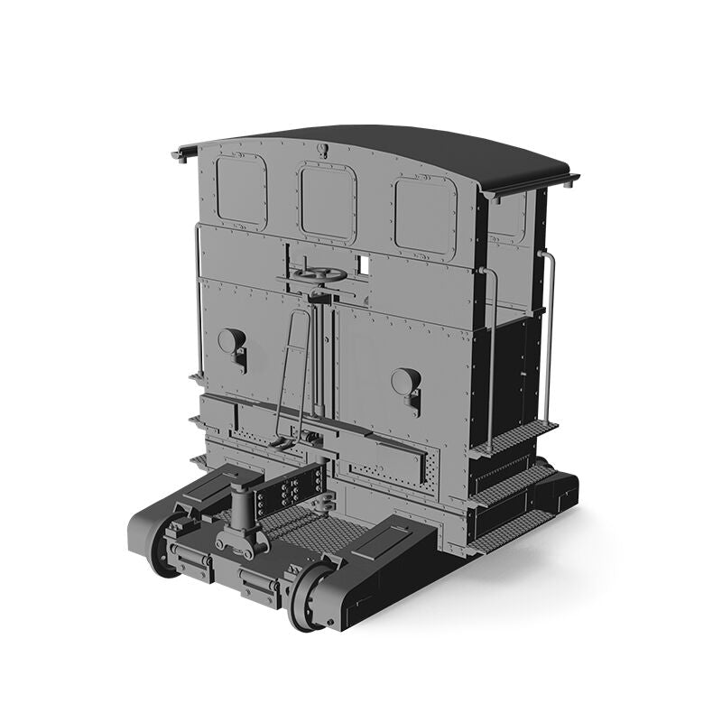 AK Interactive 1/35 Automotore FS 206/207/208 Sogliola Rail Shunter Plastic Model Kit AK Interactive