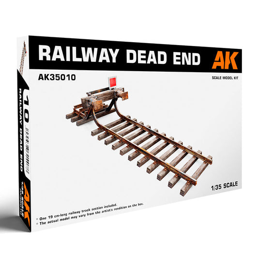 AK Interactive 1/35 Railway Dead End Plastic Model Kit AK Interactive