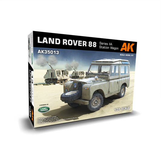 AK Interactive 1/35 Land Rover 88 Series IIA -Station Wagon Plastic Model Kit AK Interactive