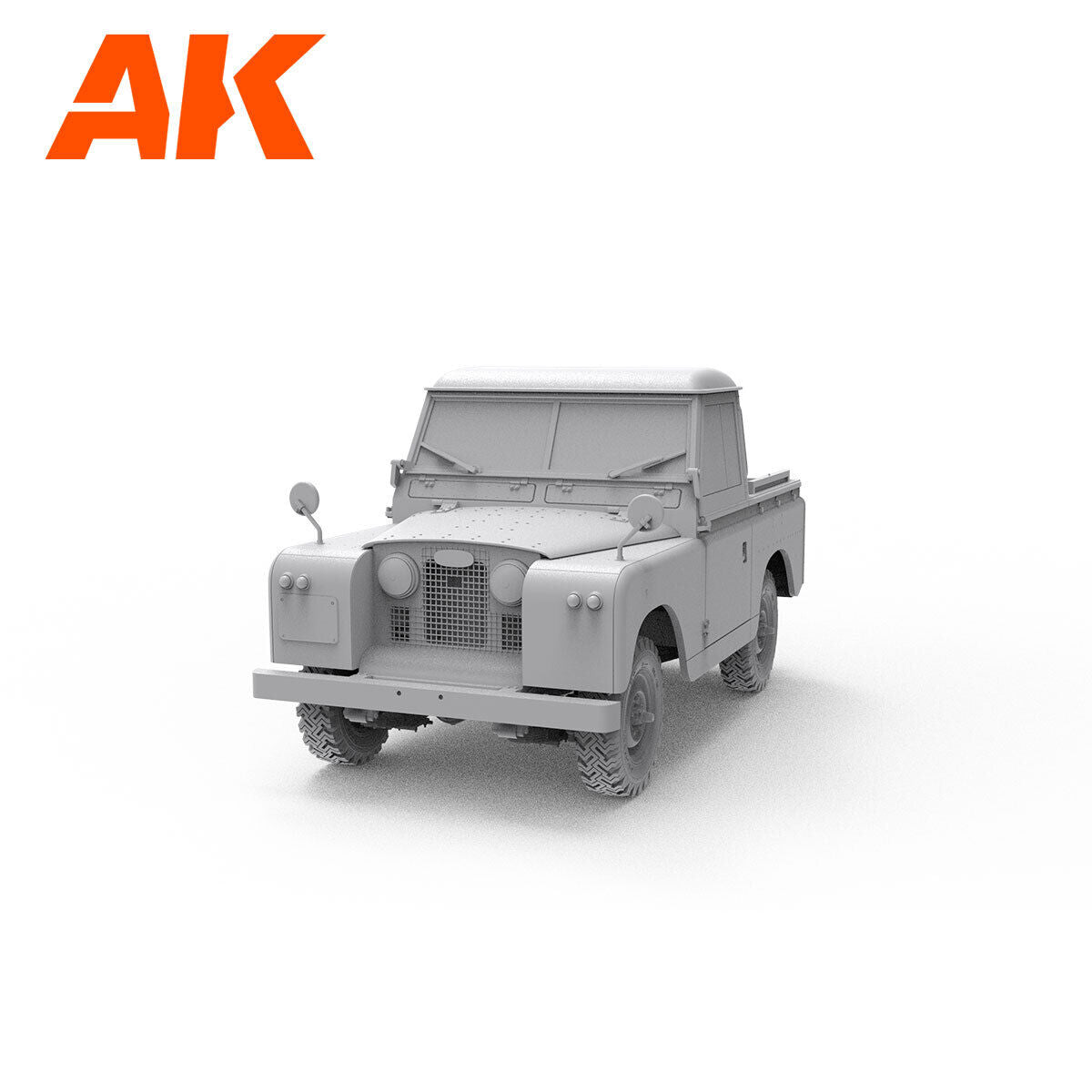 AK Interactive 1/35 Land Rover 88 Series IIA -Crane / Tow Truck Plastic Model Kit AK Interactive