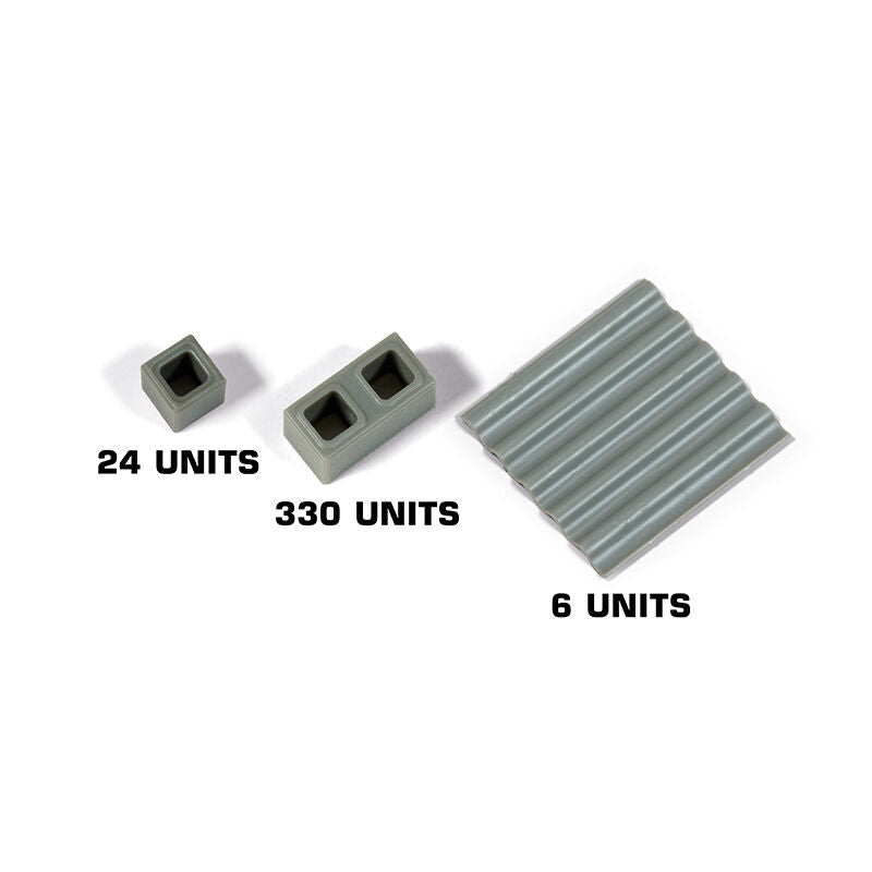 AK Interactive 1/35 Concrete Blocks Kit Scale Plastic Model Kit AK Interactive