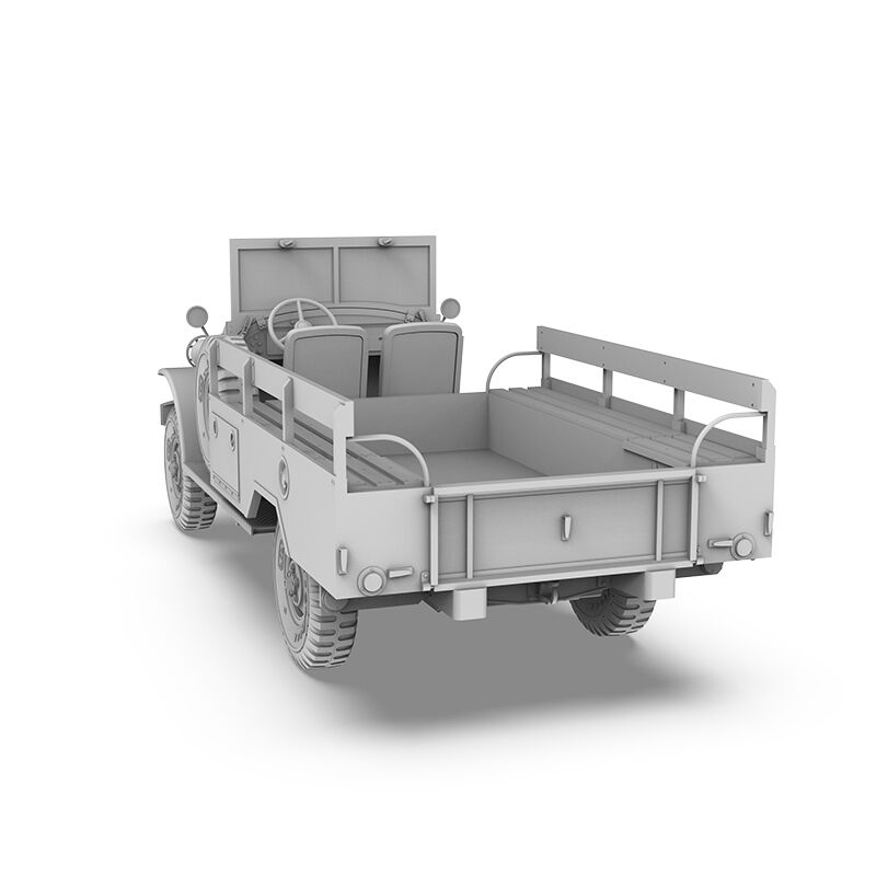 AK Interactive 1/35 IDF Power Wagon WW300 w/Winch Plastic Model Kit AK Interactive