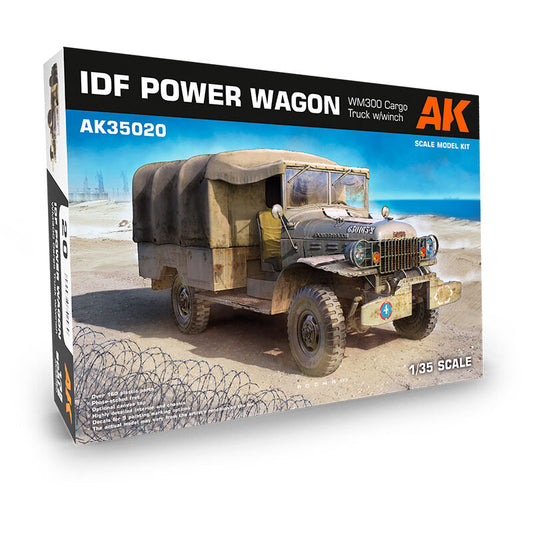 AK Interactive 1/35 IDF Power Wagon WW300 w/Winch Plastic Model Kit AK Interactive