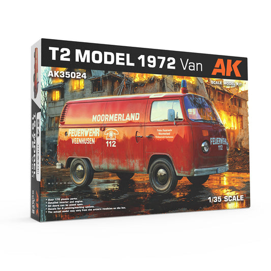 AK Interactive 1/35 T2 Model 1972 VAN Plastic Model Kit AK Interactive