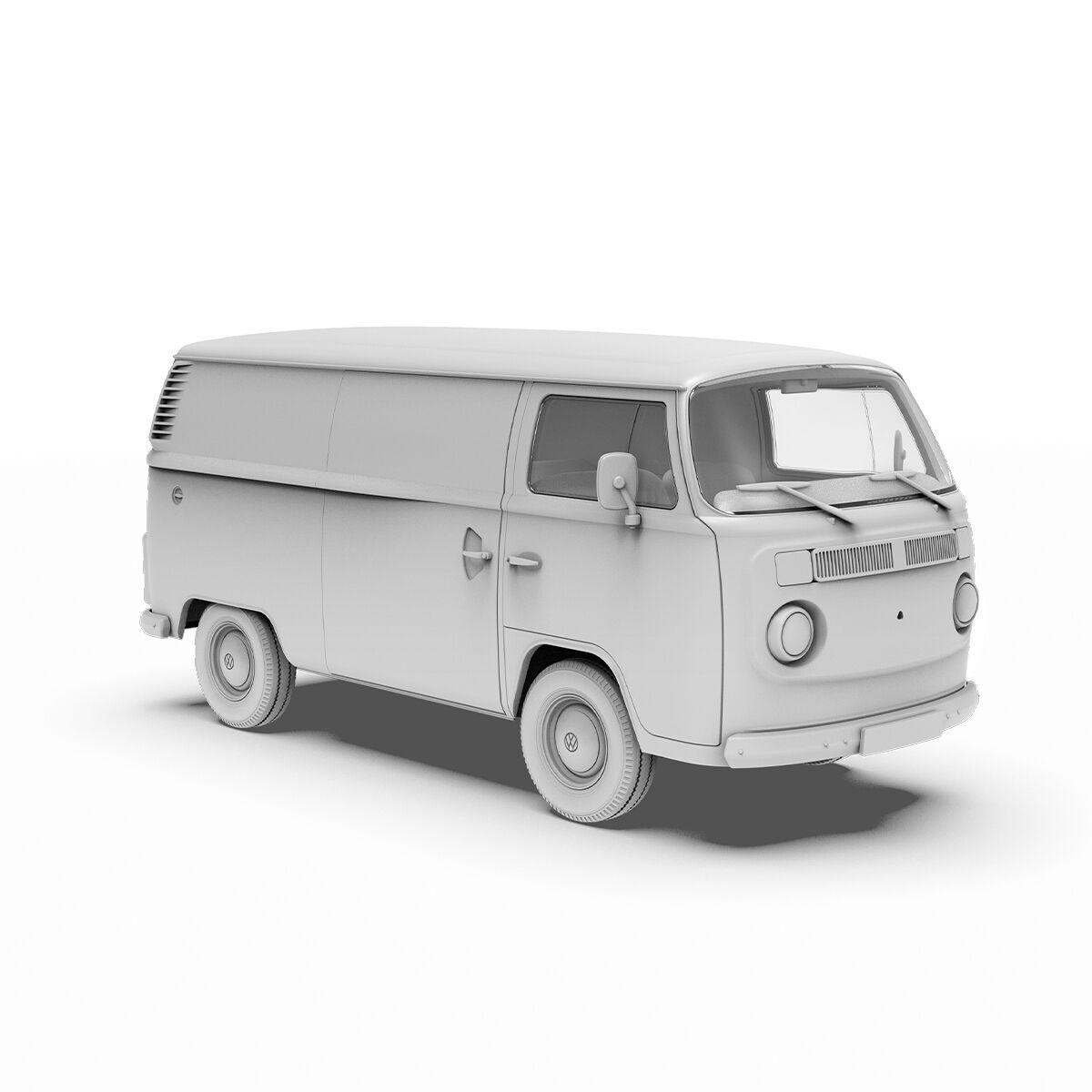 AK Interactive 1/35 T2 Model 1972 Commercial Van Plastic Model Kit AK Interactive