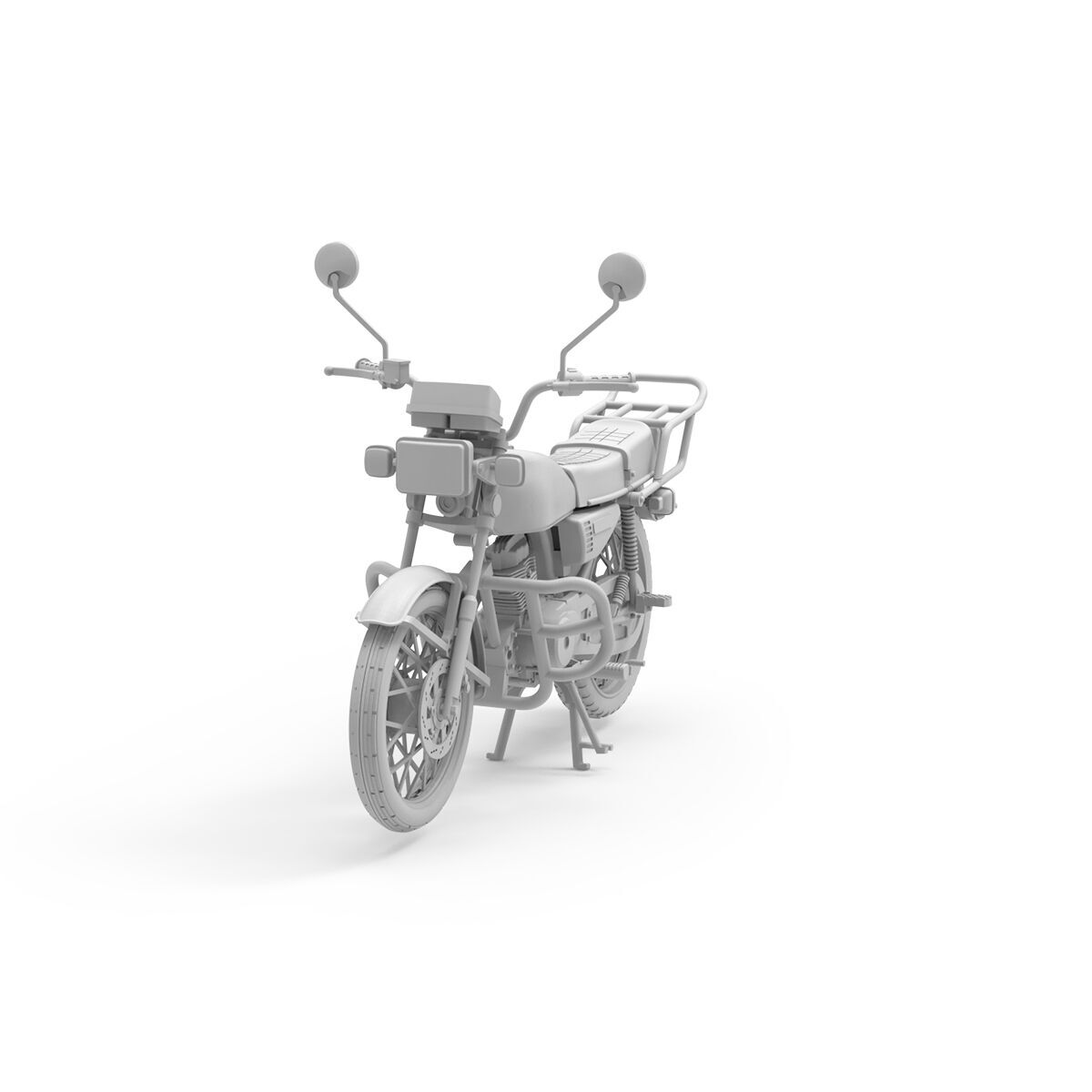 AK Interactive 1/35 CG125 Japanese Motorcycle Plastic Model Kit AK Interactive