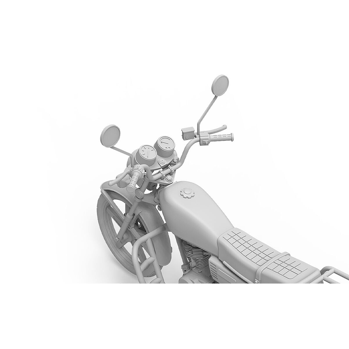 AK Interactive 1/35 CG125 Japanese Motorcycle Plastic Model Kit AK Interactive