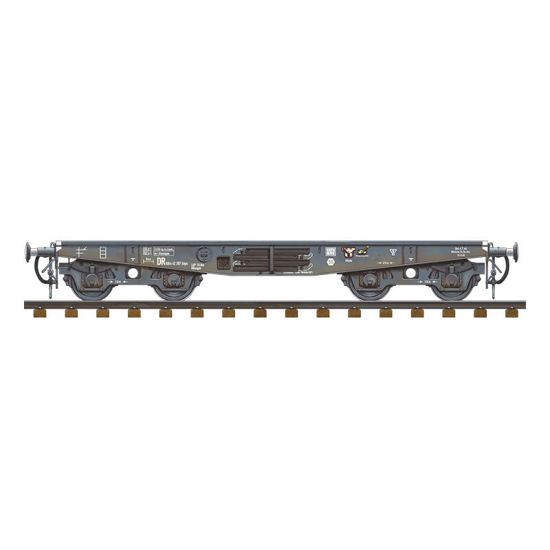 AK Interactive 1/35 German Railway Schwerer Plattformwagen Tyme SSYS Plastic Model Kit AK Interactive