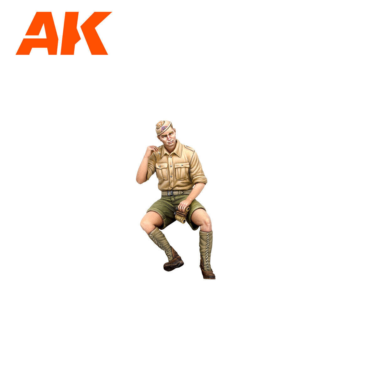 AK Interactive 1/35 Pz.Kpfw.IV Ausf.D Afrika Korps + DAK Panzerfahrer Plastic Model Kit AK Interactive