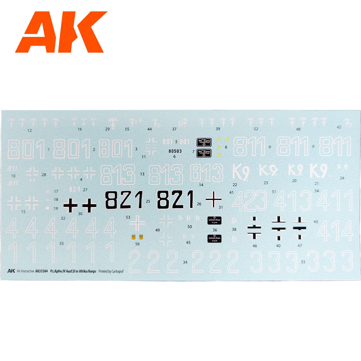 AK Interactive 1/35 Pz.Kpfw.Iv Ausf.D Deutsche Afrkia Korps Plastic Model Kit AK Interactive