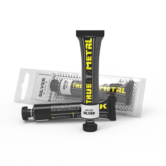 AK Interactive True Metal Silver Wax Paint AK Interactive