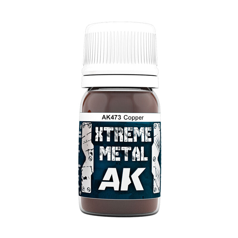 AK Interactive Xtreme Metal Copper Enamel Paint 30ml AK Interactive
