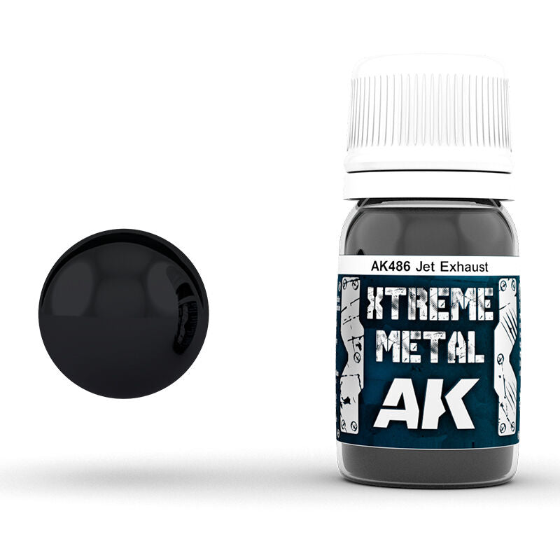 AK Interactive Xtreme Metal Jet Exhaust Enamel Paint 30ml AK Interactive