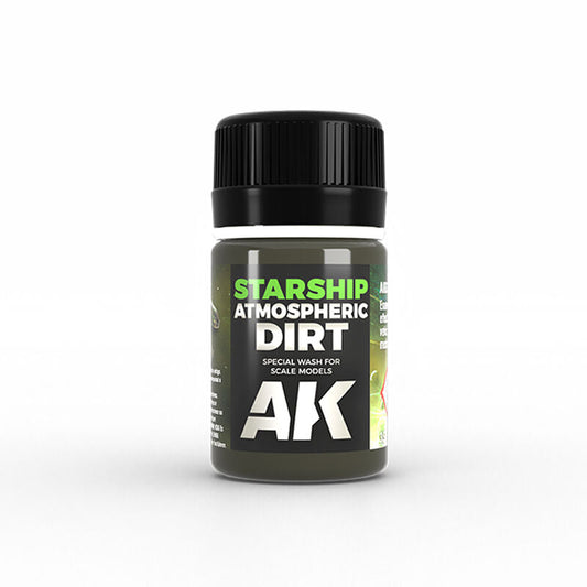 AK Interactive Weathering: Starship Atmospheric Dirt 35ml Enamel Paint AK Interactive