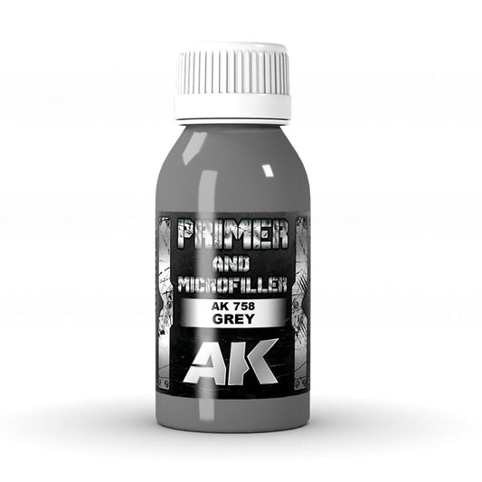 AK Interactive Grey Primer And Microfiller 100ml AK Interactive