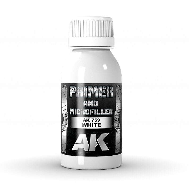 AK Interactive White Primer And Microfiller 100ml AK Interactive