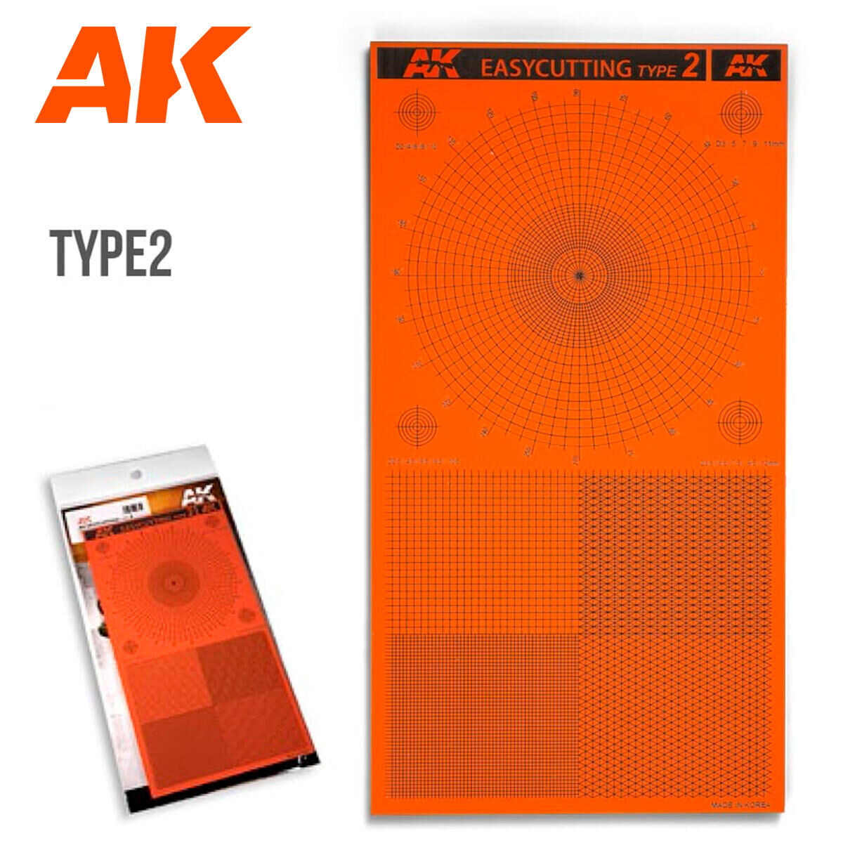 AK Interactive Easycutting Board Type 2 AK Interactive