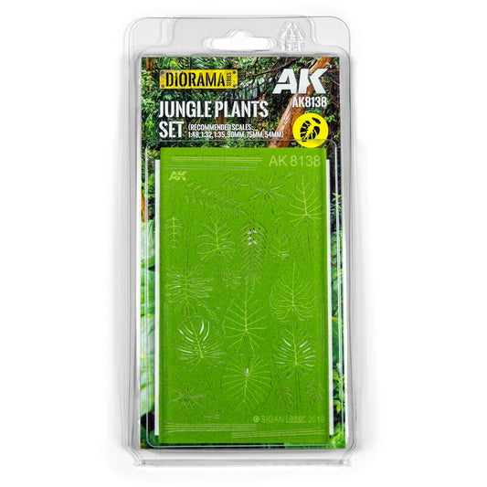 AK Interactive Dioramas: Jungle Plants Set AK Interactive