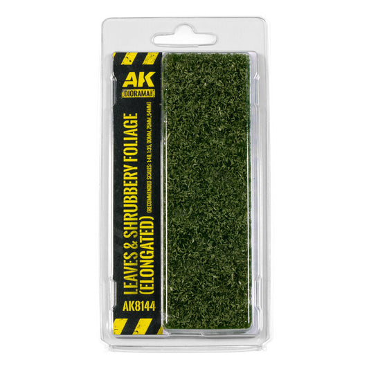 AK Interactive Dioramas: Leaves And Shrubbery Foliage (Elongated) AK Interactive