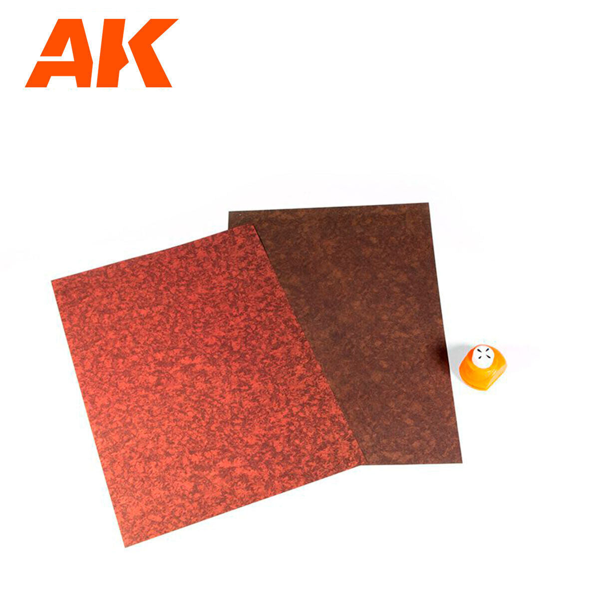 AK Interactive Punching Leaves Sheets Set (4 Units Of A4-Size Sheets) AK Interactive