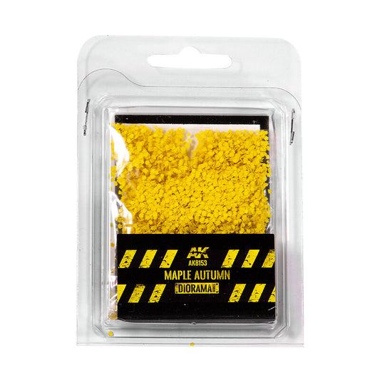 AK Interactive Dioramas: Maple Autumn Leaves - 28 mm. 1/72 (Bag 7g) AK Interactive