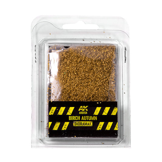 AK Interactive Dioramas: Birch Autumn Leaves - 28 mm. 1/72 (Bag 7g) AK Interactive