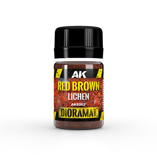 AK Interactive Dioramas: Red Brown Lichen AK Interactive