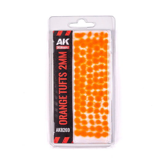 AK Interactive Orange - Fantasy Tufts 2mm AK Interactive