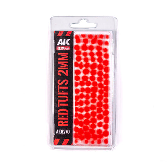 AK Interactive Red - Fantasy Tufts 2mm AK Interactive