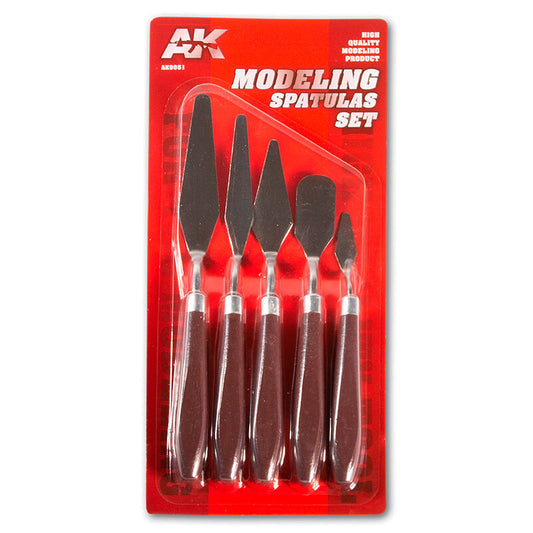 AK Interactive Modelism Spatulas Set AK Interactive