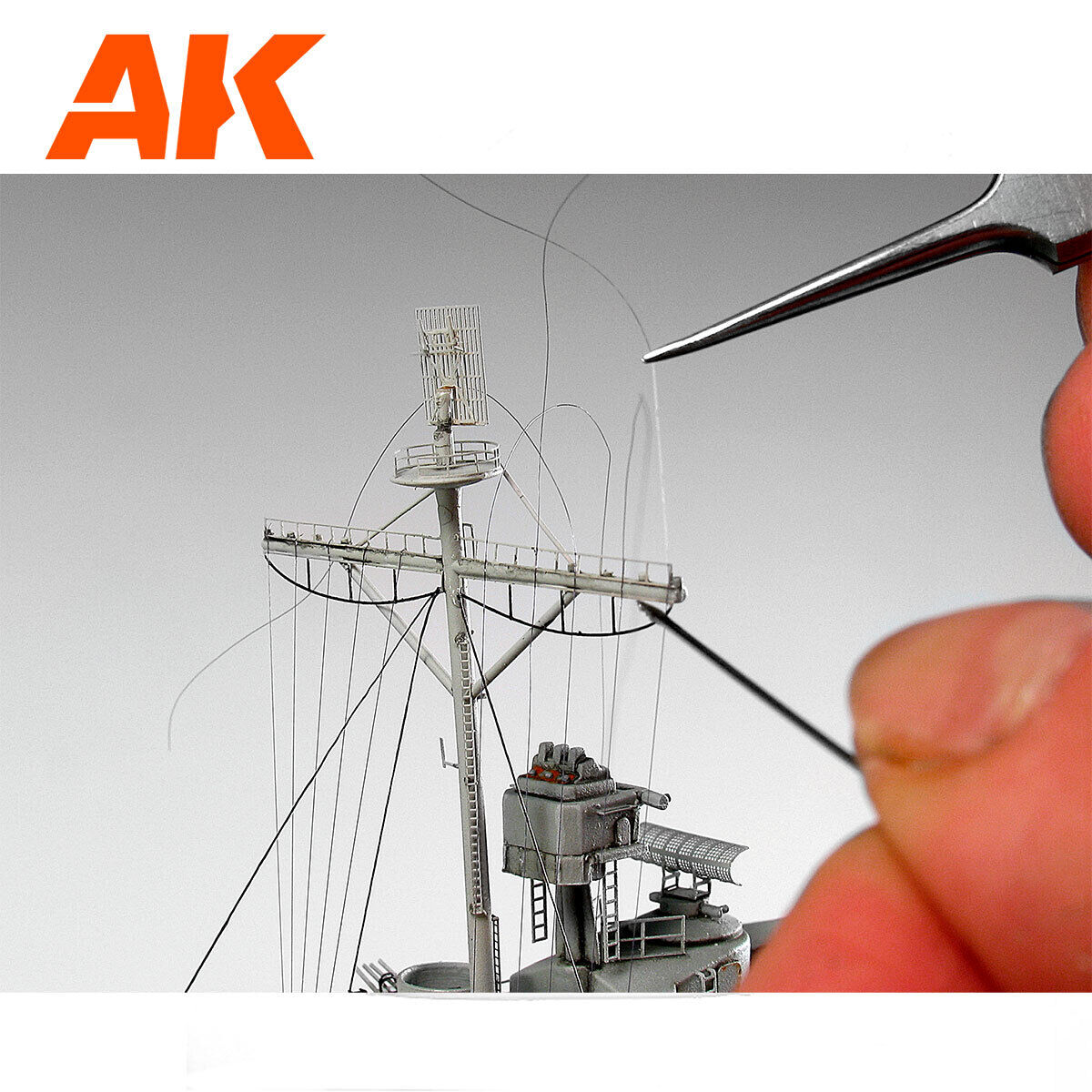 AK Interactive Elastic Rigging Bobbin Mega-Thin AK Interactive