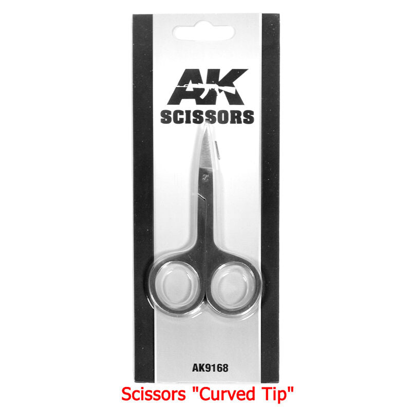 AK Interactive Scissors Curved Tip (Special For Photoetched) AK Interactive