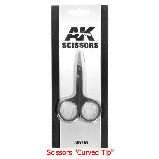 AK Interactive Scissors Curved Tip (Special For Photoetched) AK Interactive