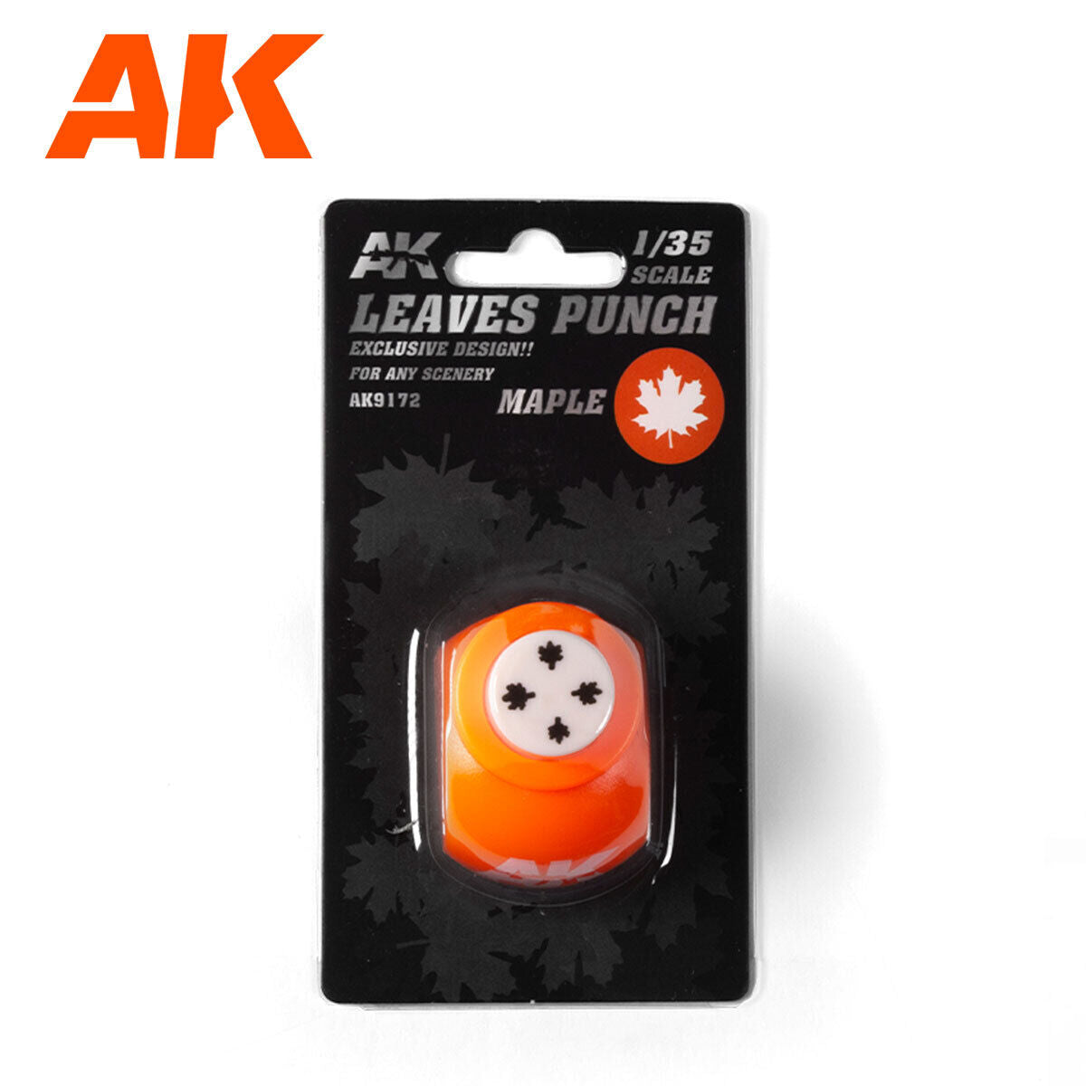AK Interactive Leaves Punch Maple (1:35 / 1:32 / 54mm) AK Interactive