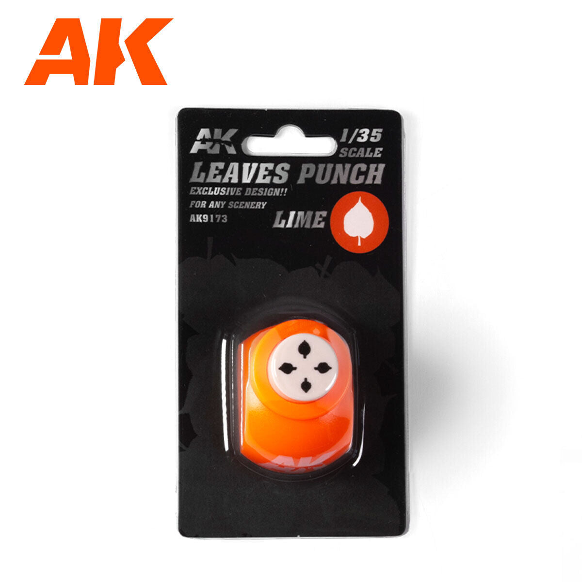 AK Interactive Leaves Punch Lime (1:35 / 1:32 / 54mm) AK Interactive