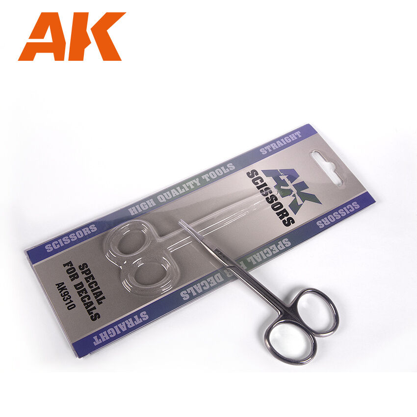 AK Interactive Scissors Straight. (Special Decals And Paper) AK Interactive