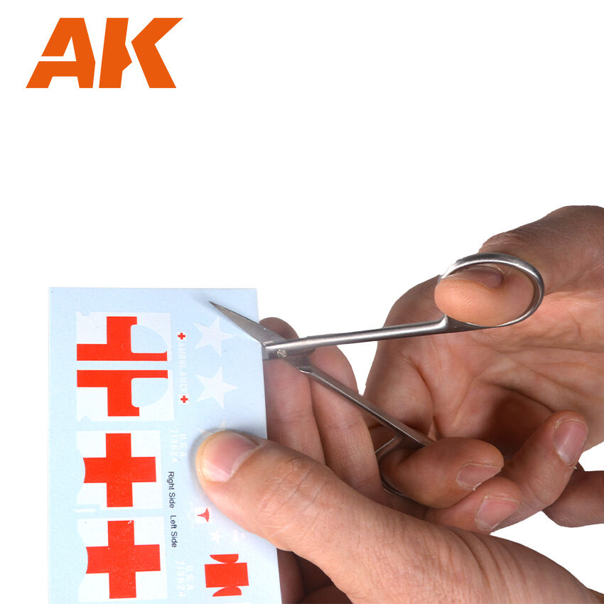 AK Interactive Scissors Straight. (Special Decals And Paper) AK Interactive