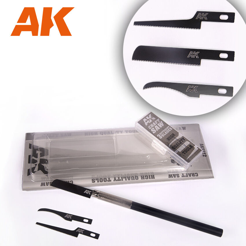 AK Interactive Craft Saw Set (3 Blades) AK Interactive