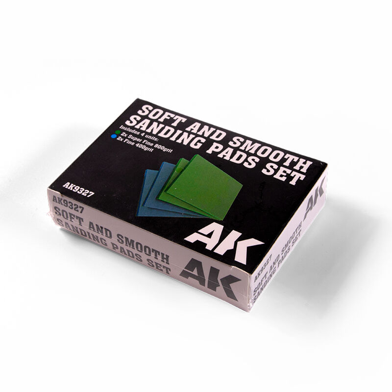 AK Interactive Soft and Smooth Sponge Sandpaper SET 4 units AK Interactive