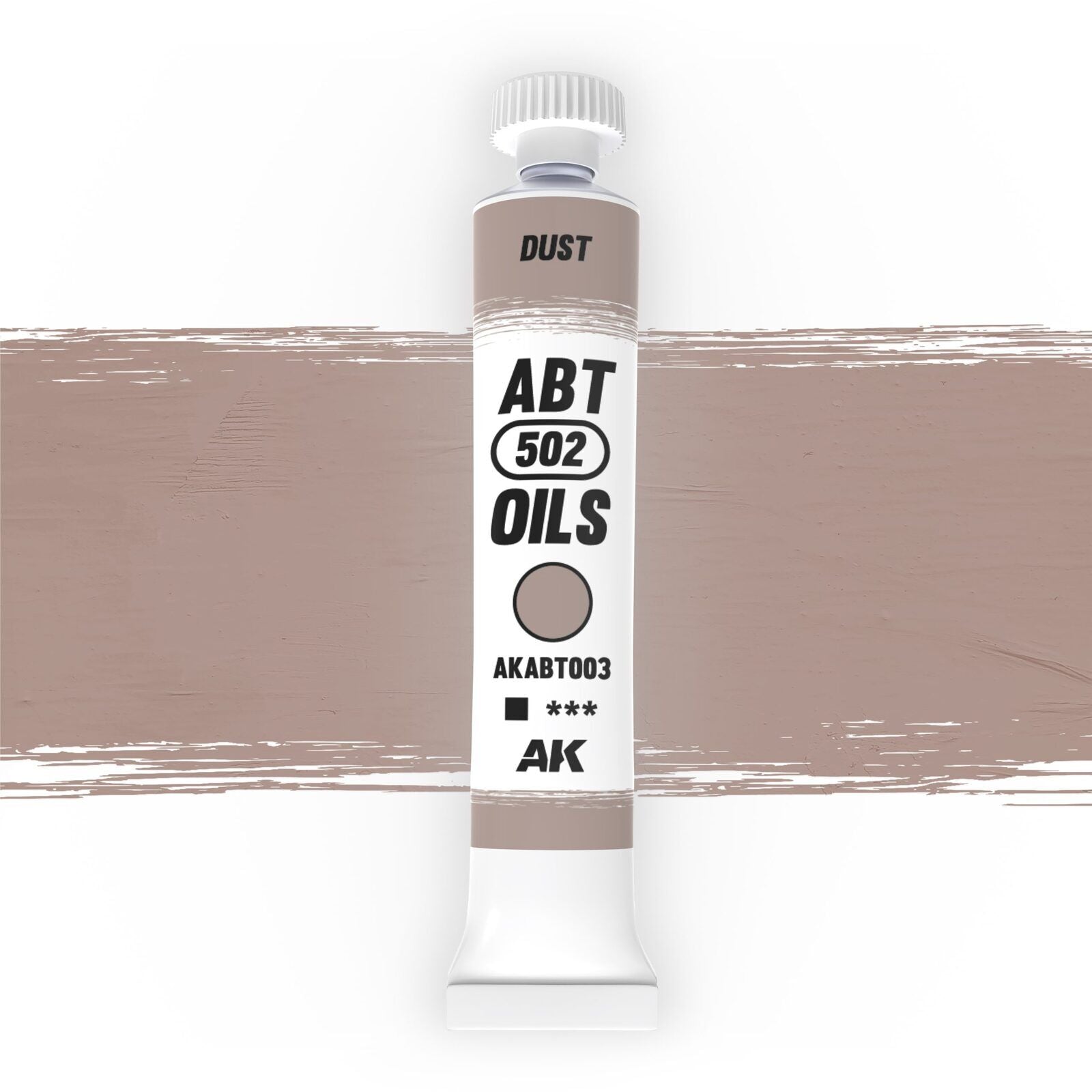 AK Interactive ABT 502: Dust 20ml Oil Paint AK Interactive
