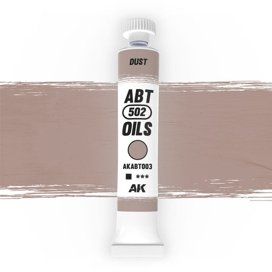 AK Interactive ABT 502: Dust 20ml Oil Paint AK Interactive