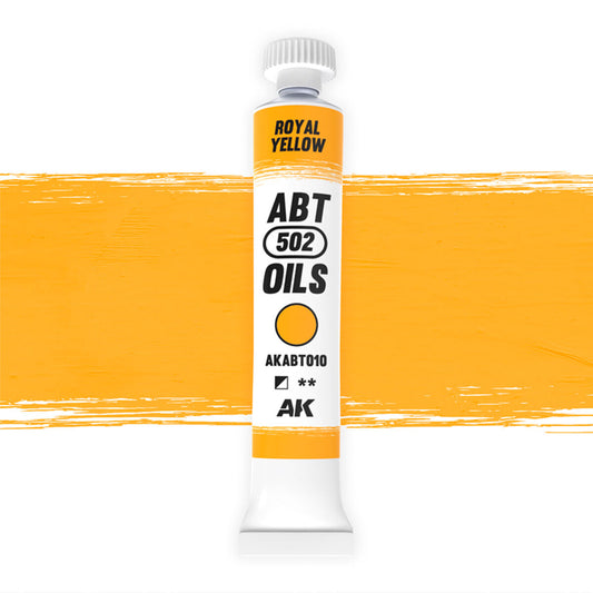 AK Interactive ABT 502: Royal Yellow 20ml Oil Paint AK Interactive
