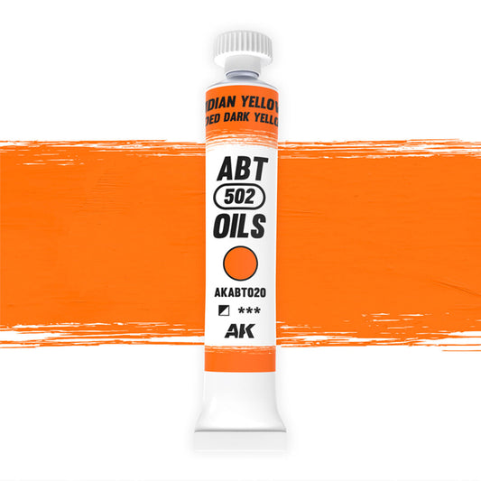 AK Interactive ABT 502: Indian Yellow / Faded Dark Yellow 20ml Oil Paint AK Interactive