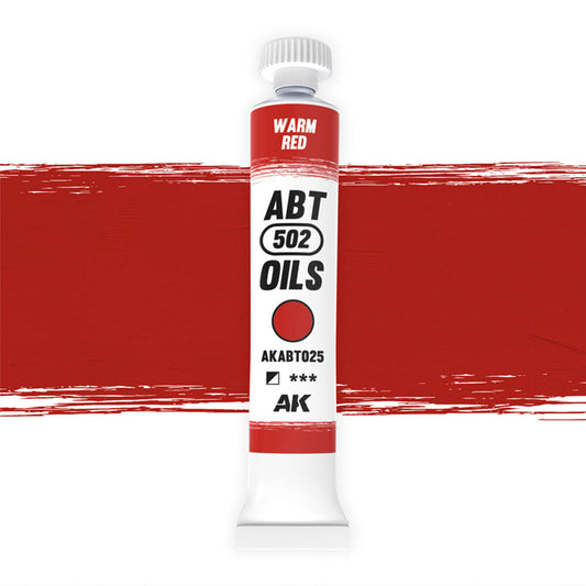 AK Interactive ABT 502: Warm Red 20ml Oil Paint AK Interactive