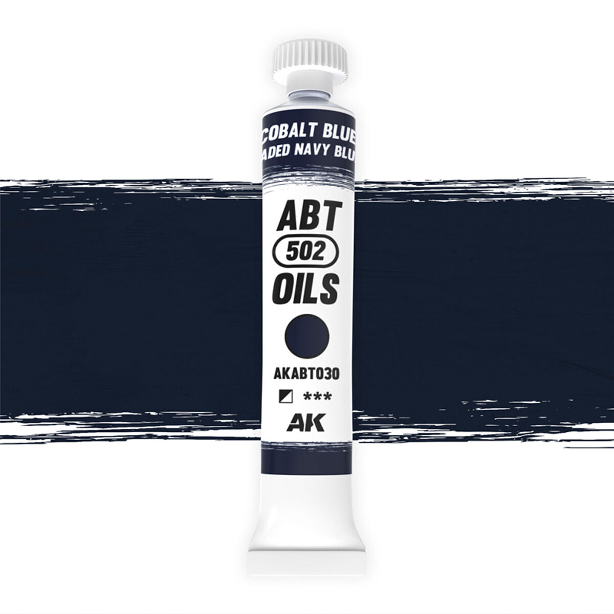 AK Interactive ABT 502: Cobalt Blue / Faded Navy Blue 20ml Oil Paint AK Interactive